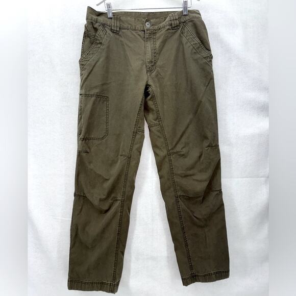 Men’s Columbia 5 Pocket Utility Pants size 32 Olive Green - Picture 1 of 4